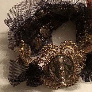 Betsey Johnson Bracelet and earrings